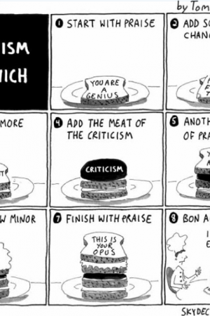 Criticism Sanwich